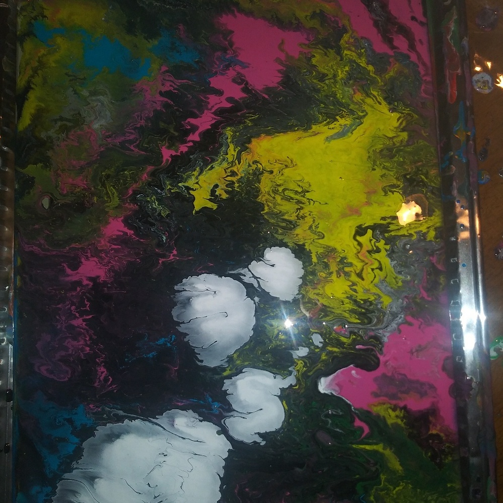 Custom Acrylic Pour Art